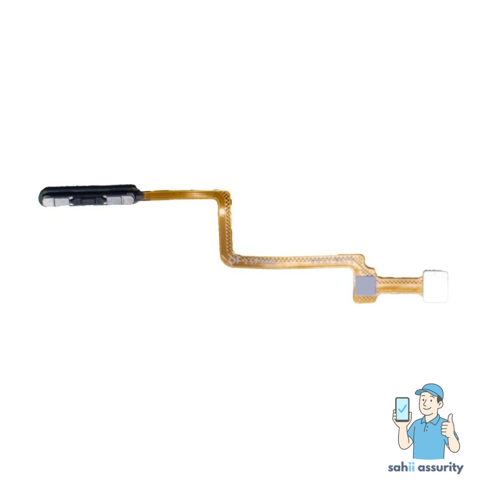Fingerprint Sensor with Flex Cable for Xiaomi Poco X2 White thumbnail